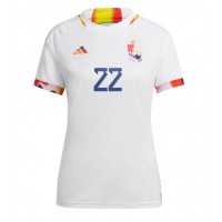 Belgicko Charles De Ketelaere #22 Vonkajší Ženy futbalový dres MS 2022 Krátky Rukáv